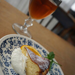 カフェ マチルダ - バスク風チーズケーキ 