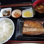 釧ちゃん食堂 - 焼き釧さば定食（税別850円）