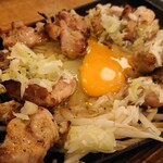 とり家ゑび寿 - 宮崎鶏のもも焼き定食on egg@¥900 