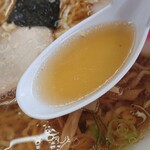 そばの店 ひらま - あっさりしたスープ