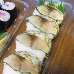 寿司食堂 一銀 - 鯖棒寿司　ハーフ