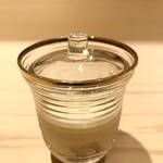 新ばし 星野 - つくね芋　冬瓜　蓴菜