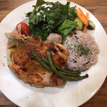 ニコ屋コーヒー - 料理写真:チキンランチ（950円）