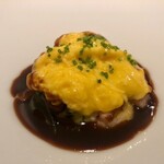 ラ クレリエール - 2020.6.  ジロール茸のオムレツ