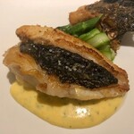 ラ クレリエール - 2020.6.  オコゼ ベアルネーズ グリーンアスパラ