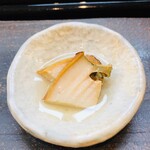 松寿司 - 蒸し鮑