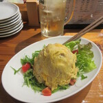 魚虎 - 特製サラダ(小) 980円