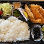 博多 魚一番 - 私が選んだのはささみカツ弁当５００円です。