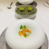 アニエルドール - ⚫︎烏賊のババロア　春を感じるアミューズ！