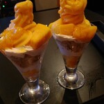 ラウンドワン - 贅沢マンゴーパフェ