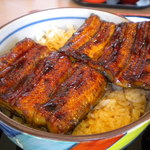 13278547 - ダブル鰻丼(流石に小さい）