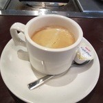 紗舞館 - シャブシャブが終わったらコーヒーをいただいて少しすゆっくりさせていただきました。