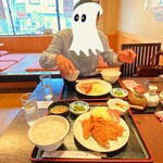 とんかつ・串揚げ 冨岳 - 2020年7月　友人とカツ