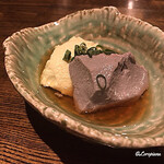 火no山 - 黒豆と黄豆の朧豆腐