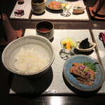 日本料理 TOBIUME - そのまま少し頂いて…