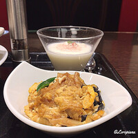 中国料理 豪華 - 車麩入りの木須肉と杏仁豆腐