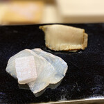 日本橋蛎殻町 すぎた - ヒラメとアワビ