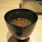 Yakiuo Ishikawa - 出汁の効いたお鮨屋さんの味噌汁♪