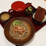 福福茶屋 - おろし蕎麦とミニソースカツ丼