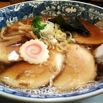 中華そば とみ屋 - 煮干中華そば チャーシュートッピング