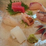 とんかつ 武蔵 - 刺し盛り(小)