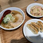れんげ食堂トウシュウ - ミニ東秀セット(税抜599円)