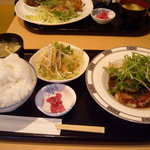 Youshokunomise Itadaki - 「霧島産豚ロース肉のしょうが焼き」1100円