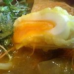 東京うどん 一将 - カレーうどんのたまご