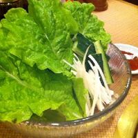 焼肉 元気 - 巻き巻き野菜