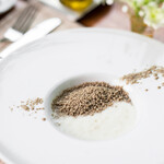 Musai An Ikeda - Mr. Kudo's Kita Akari Soup with Truffle Glass Powder