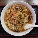 先頭館 - 2020年6月　野菜ラーメン　850円