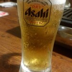 Nagoya Meibutsu Miso Tonchanya Kounomiya Horumon - 生ビール