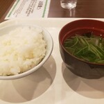 Murorampurinsuhoteru - ご飯と味噌汁