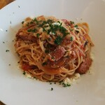 ボーノ - チョリソーのトマトソースパスタ