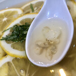 らーめんまるはち - 鯛香露檸檬