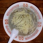 麺や而今 - かけそば伊吹(温)