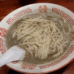 麺や而今 - かけそば伊吹(温)