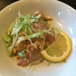 雅苑 - (料理)鯛のサラダ？