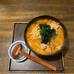 Mendokoro Oogi - 旨辛味噌バラ野菜うどん