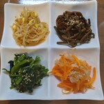 焼肉家げんちゃん - ナムル盛り合わせ