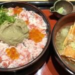 Notomae Sushi Morimori Sushi - 金沢名物かにみそ丼