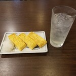 Yabu mori - 玉子焼とレモンサワー