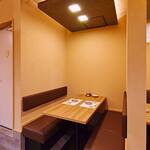 銀寿司 - ベンチシート