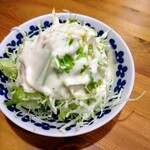 ウオマサラ - セットのサラダ。