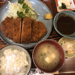 Tonkatsu Koyama - 2020/07/09
                      ジャンボかつ定食 1,800円