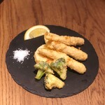 Seasonal vegetable fritto