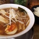 Morimoto Ramen Dou - ご飯は堅めに炊かれています