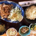 Fukuyao Shokujidokoro - 生姜焼き定食
