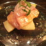お菜ところ　さわらび - 金目鯛と竹の子の岩塩オリーブオイル