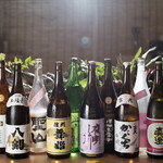 Sanchoku Kaisen Izakaya Hamayaki Tarou - 日本酒各種